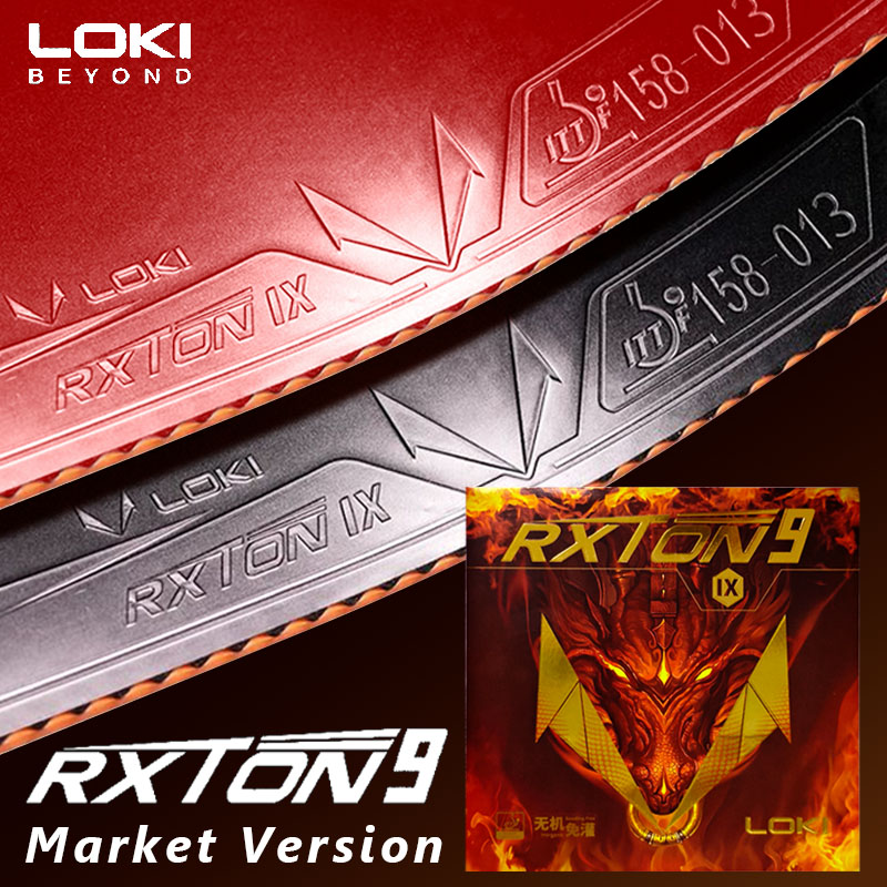Table Tennis Loki - LOKI RXTON 9 탁구 러버 마켓