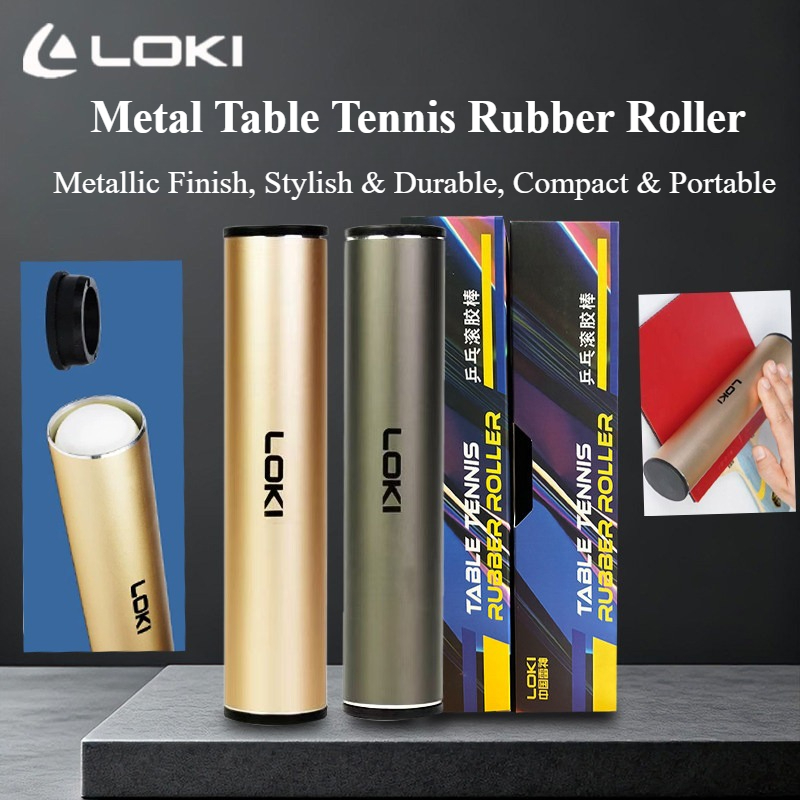 Table Tennis Loki - LOKI 금속 탁구 러버 롤러 볼