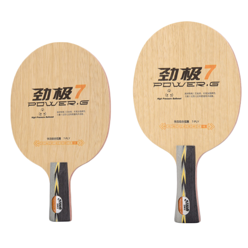 DHS PG7 탁구 라켓, 순수 목재로 제작된 7겹 구 - Table Tennis Racket 리뷰 및 가격