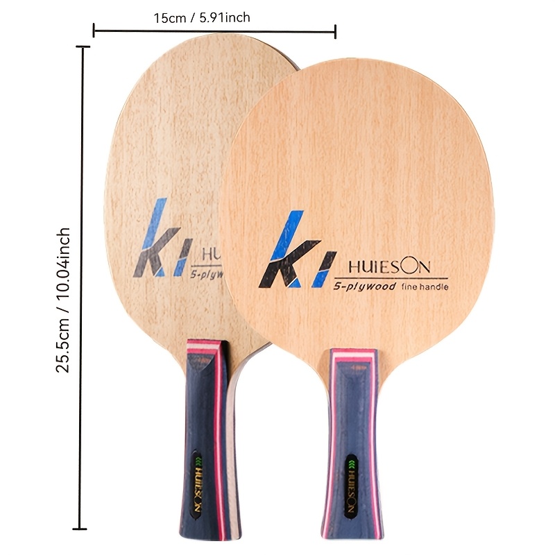 탁구 라켓 베이스플레이트, 초보자용 원목 라켓 베이스플 - Table Tennis Racket 리뷰 및 가격