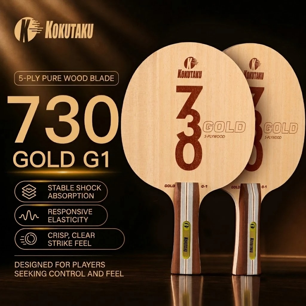 코쿠타쿠 탁구 블레이드 FL 730 G1 5겹 목재 / - Table Tennis Racket 리뷰 및 가격