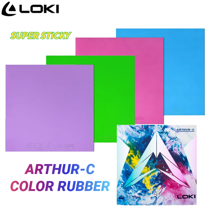 오리지널 LOKI Arthur-C 컬러 탁구 고무 블루 - Table Tennis Loki 리뷰 및 가격