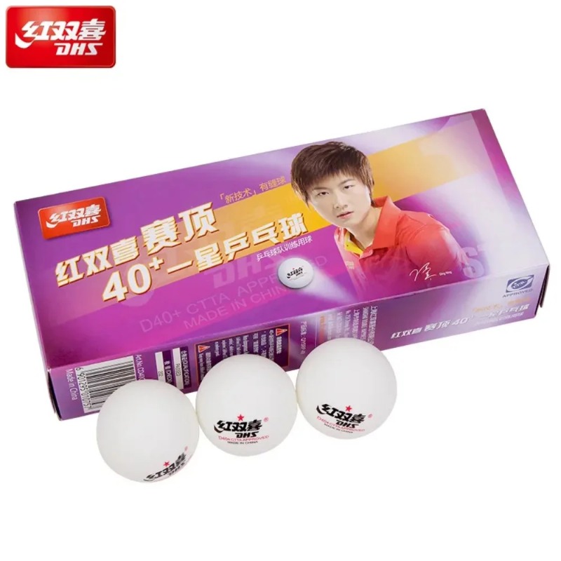 오리지널 DHS 심드 탁구공 D40+ ABS 신소재 1 - Table Tennis Olympics 리뷰 및 가격
