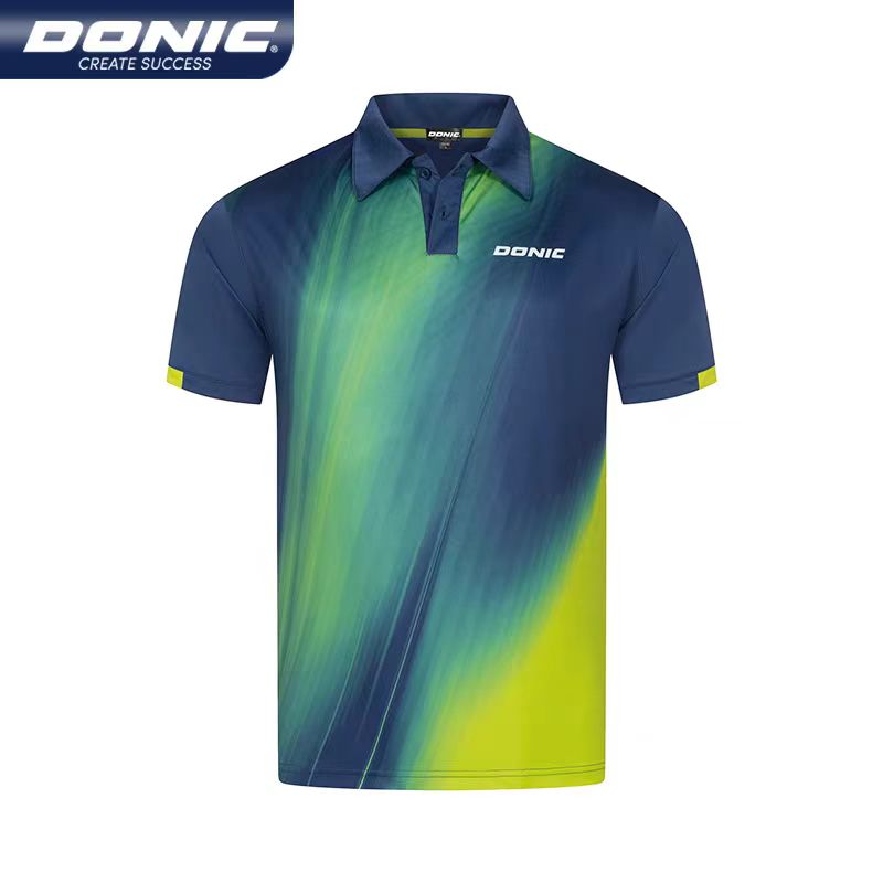 DONIC 탁구 셔츠 라운드 넥 반팔 탁구 의류 Zha - Table Tennis Zhang Jike 리뷰 및 가격