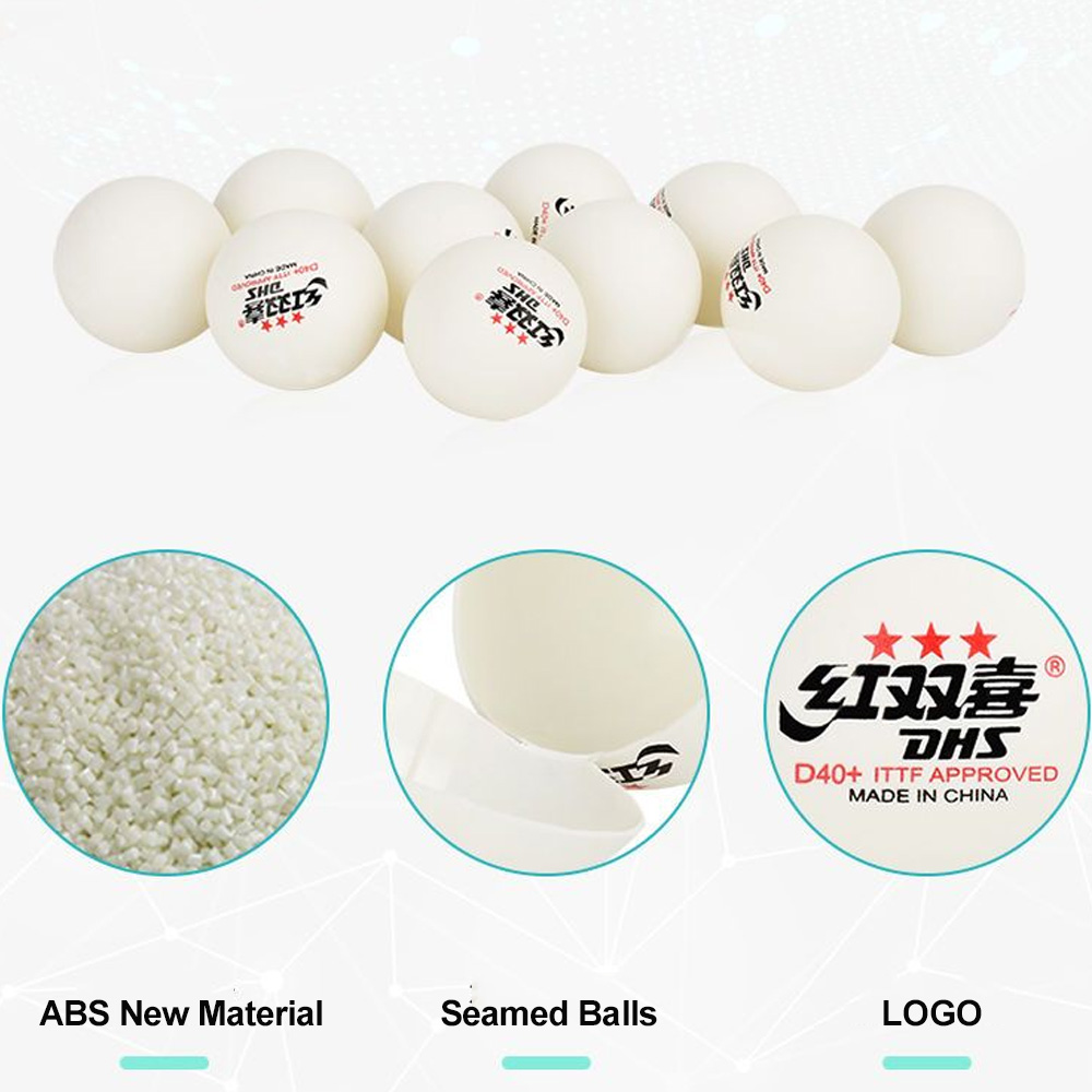 DHS D40+ DJ40+ 탁구 공 3 스타 ABS W - Table Tennis Olympics 리뷰 및 가격