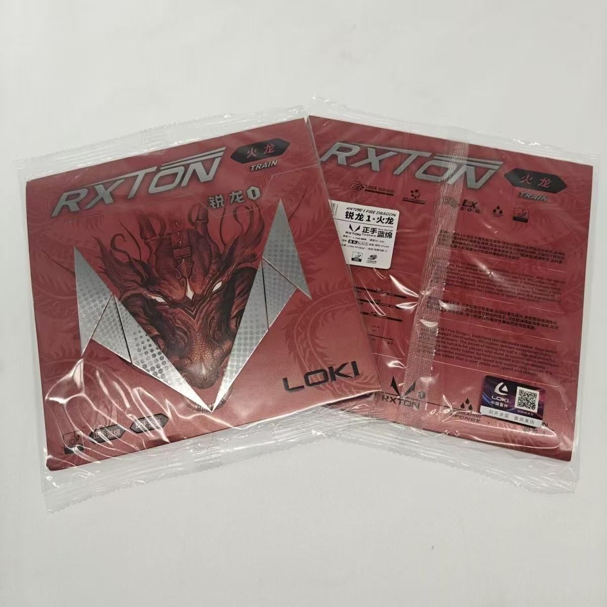 LOKI RXTON 1 FIRE DRAGON 탁구 라켓 - Table Tennis Zhang Jike 리뷰 및 가격